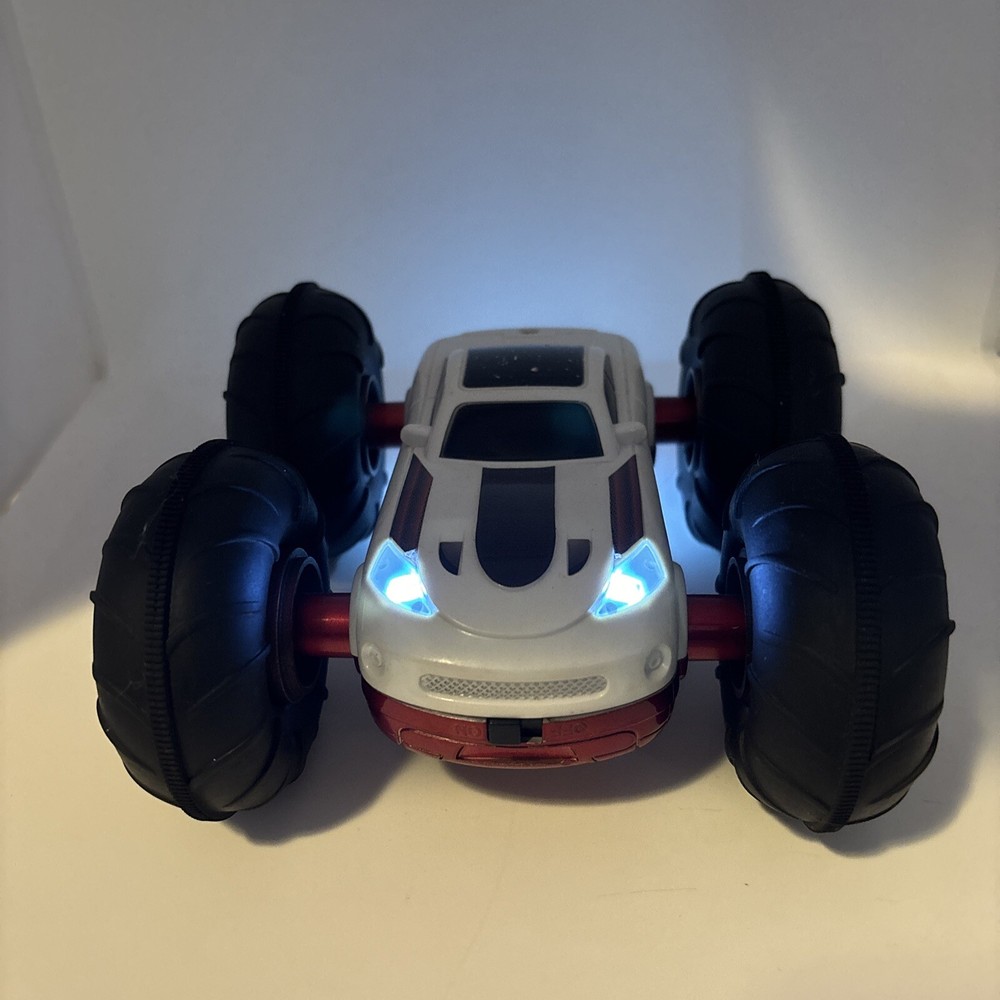 MerchSource RC Car Double Sided RC Car Red On One White On Other 2016