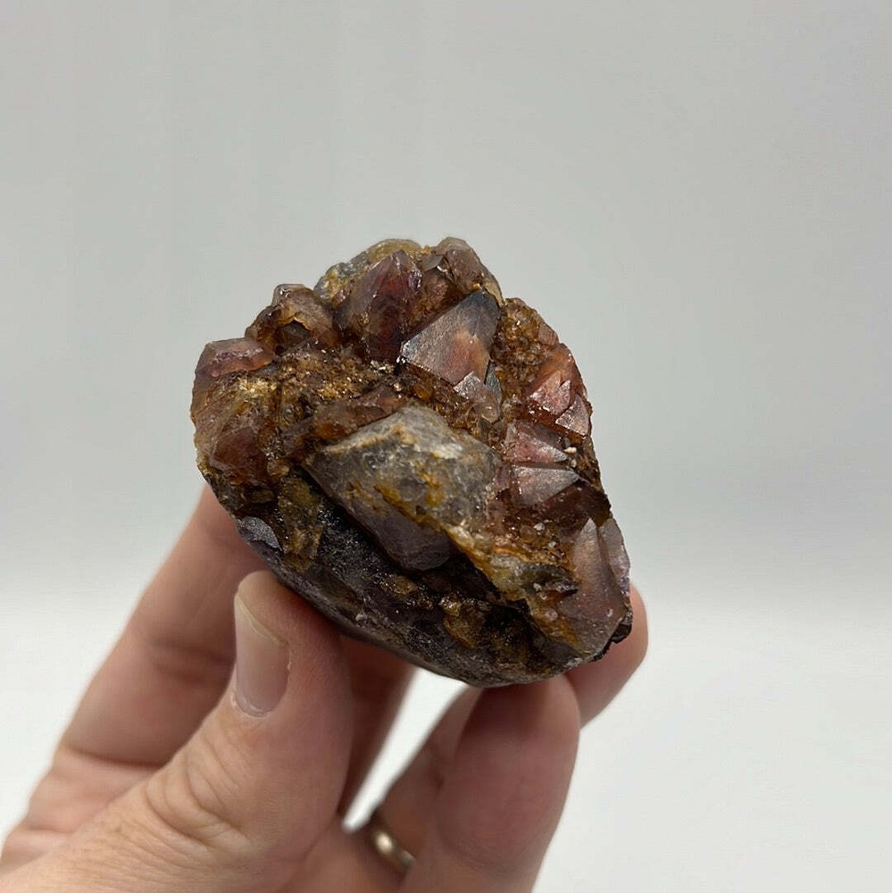 Hematite Phantom Amethyst BB