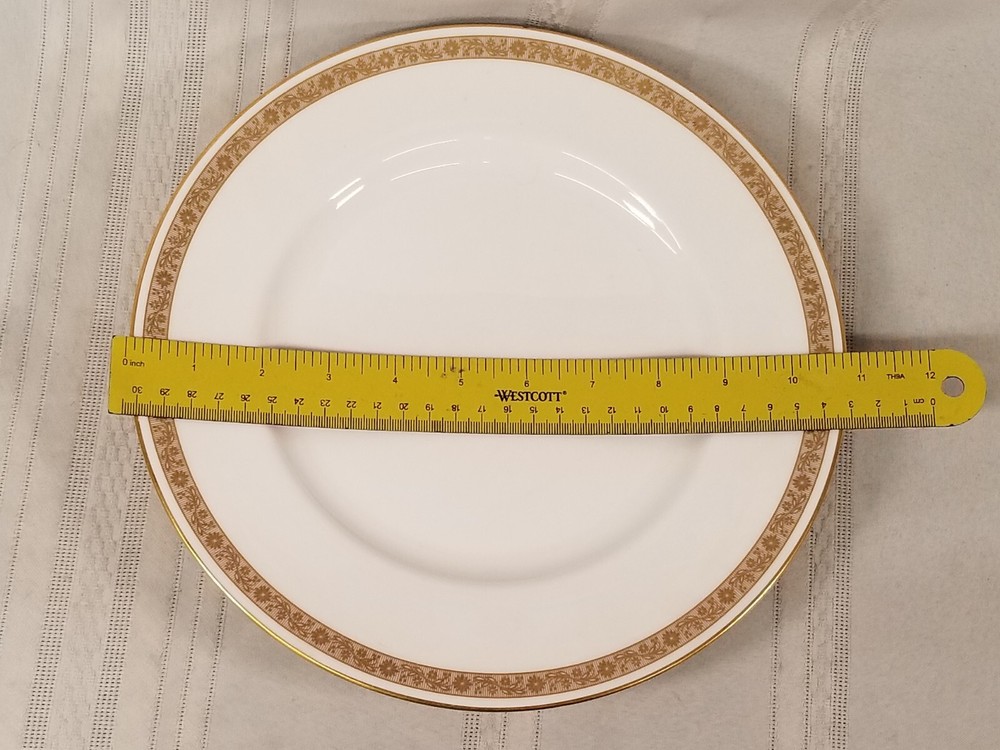 2 Royal Worcester GOLDEN ANNIVERSARY Dinner Plates