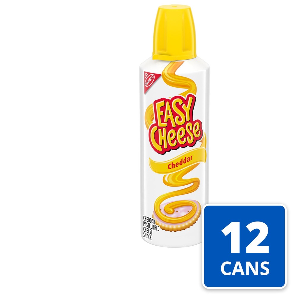 Cheddar Cheese Snack, 12 - 8 oz Cans