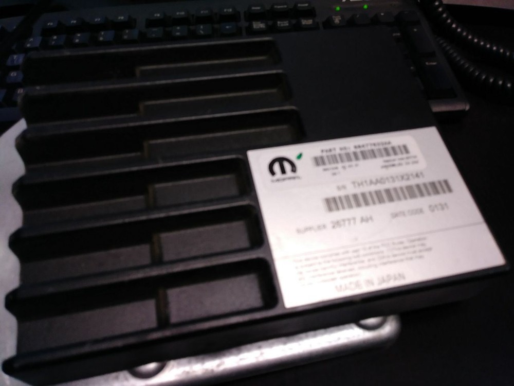 2021 RAM AUDIO AMPLIFIER. PART NUMBER 68477632AA