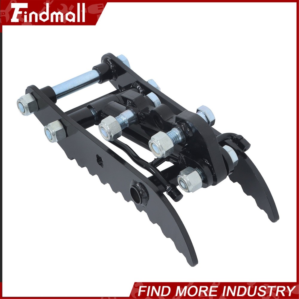 Findmall For Mini Excavator&Compact Digger Clamp Kit Hydraulic Thumb Attachment