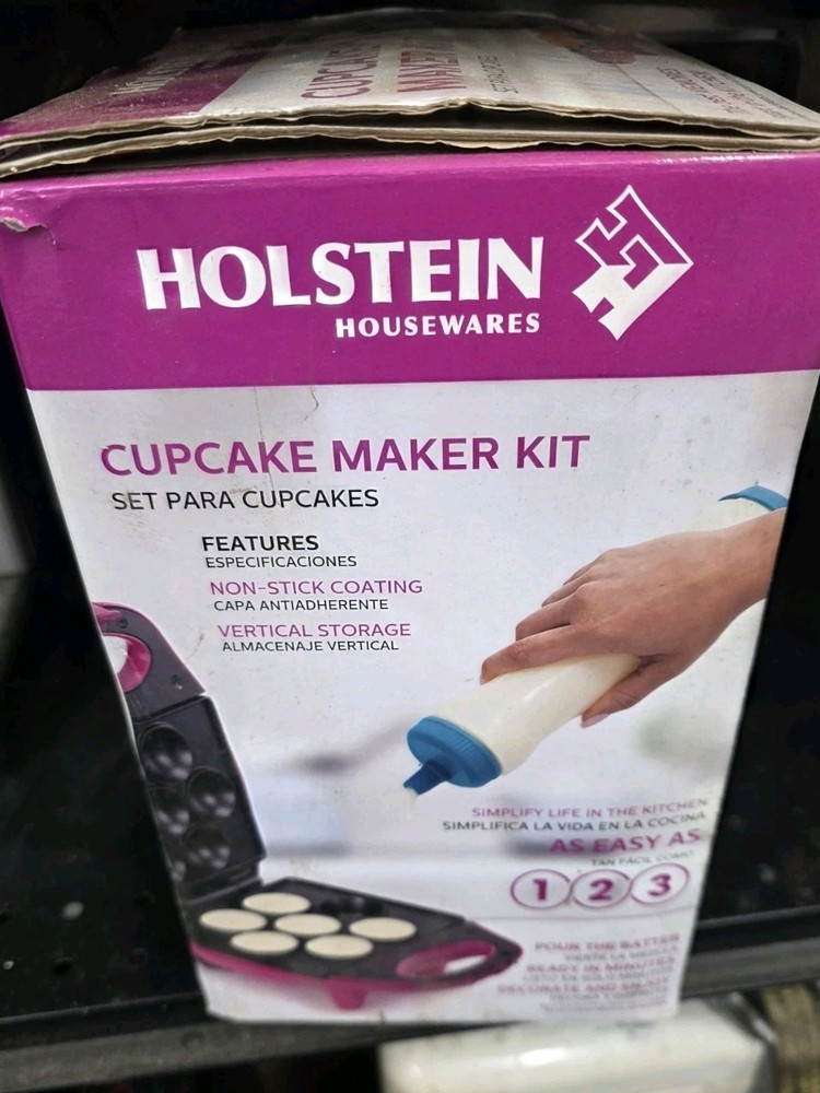 Holstein Cupcake Maker NEW IN BOX