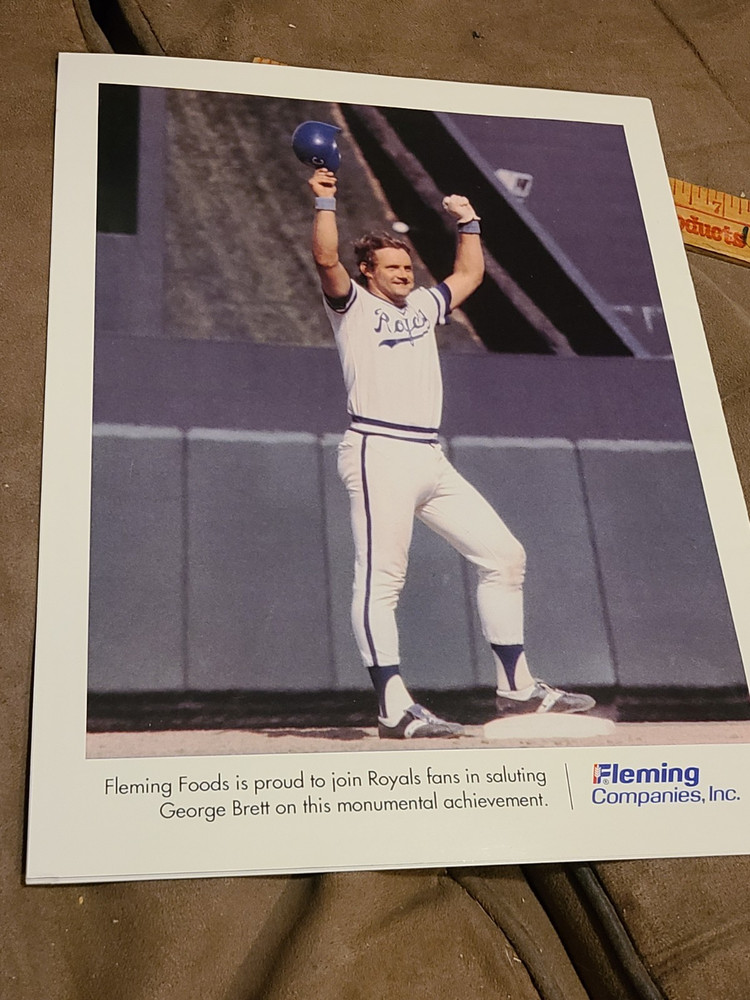 George Brett 3000 Hits Commemorative Souvenir Program