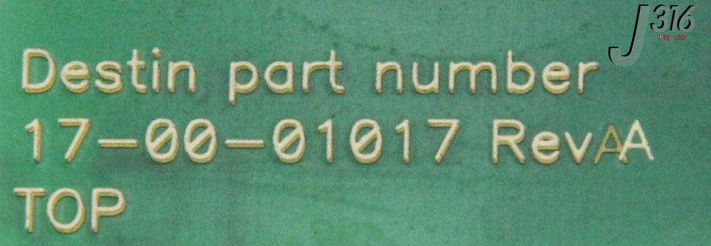 7605 DESTIN PCB ASSY 17-00-01017
