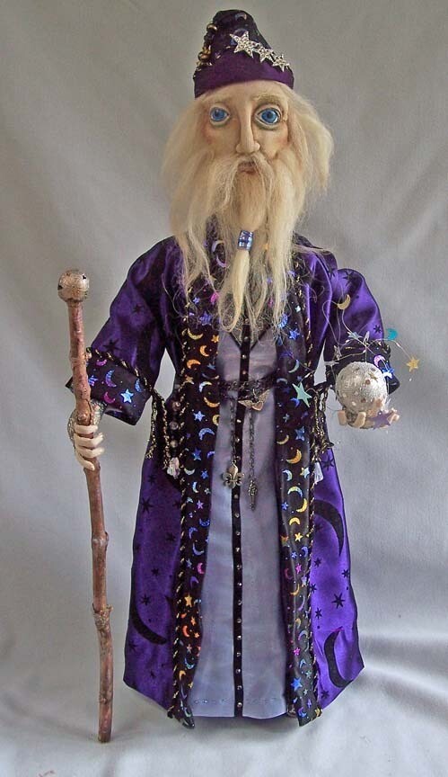 Cloth Art Doll CD Pattern "The Men" by Stephanie Novatski