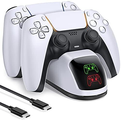 PlayStation 5 DualSense Wireless Charging Station PS5 Controller Charging Dock