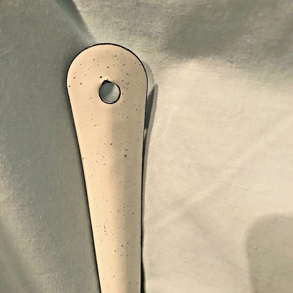 Enamelware Cat Spoon 12" Kiln Fired Daugherty Studio No chips $19.99