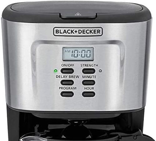 Black & Decker 12-Cups 220 Volt Programmable Coffee Maker 220V Permanent Filter