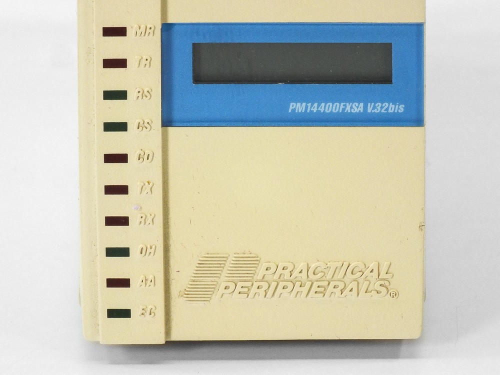 Practical Peripherals 14400FXSA External Modem V32Bis - No Power Supply