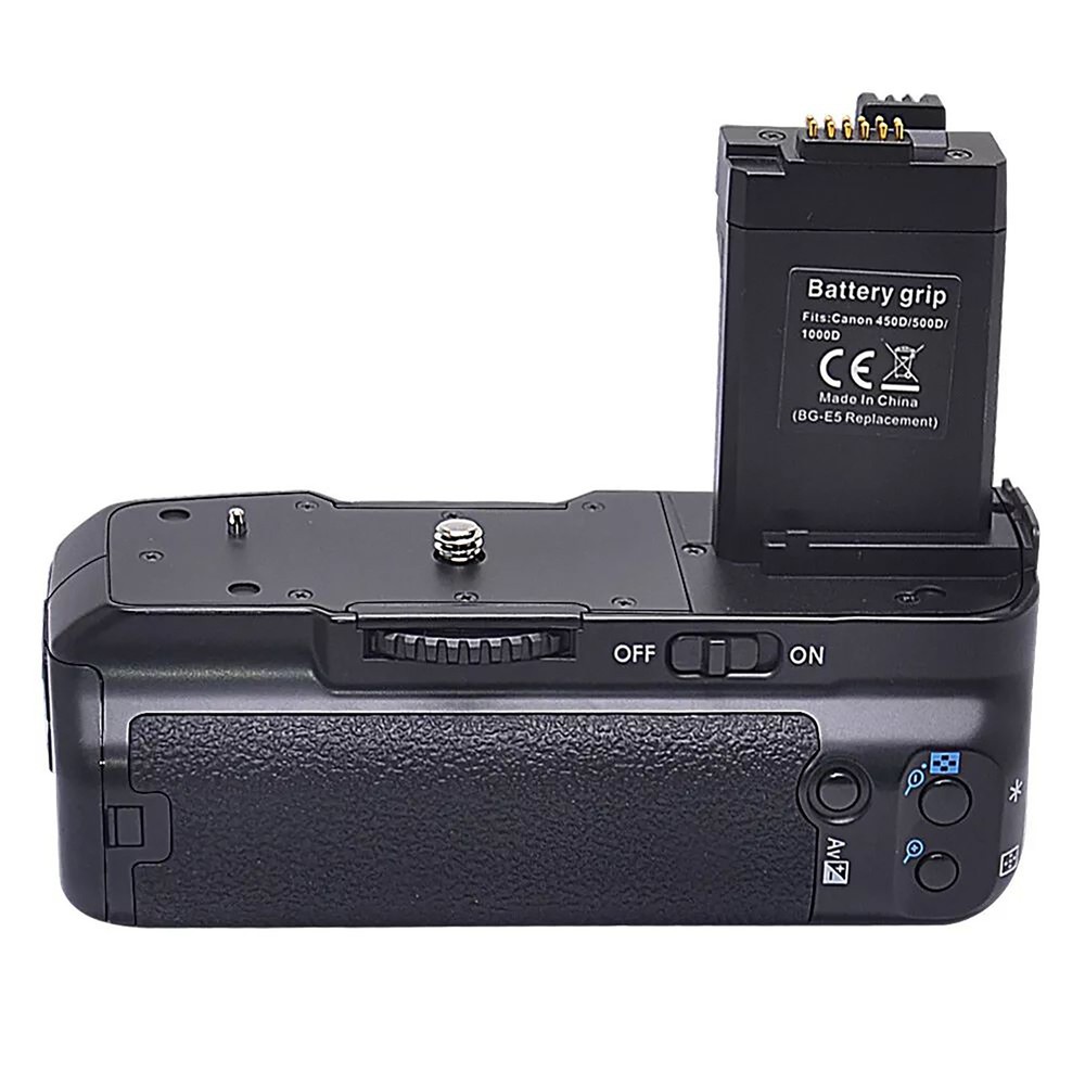 BG-E5 Vertical Battery Grip Holder Kits For Canon EOS 450D 500D 1000D Camera