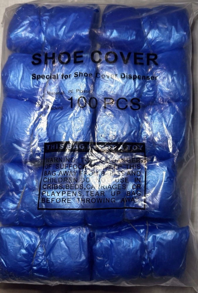 100 Piece Shoes Covers Disposable Shoes Covers