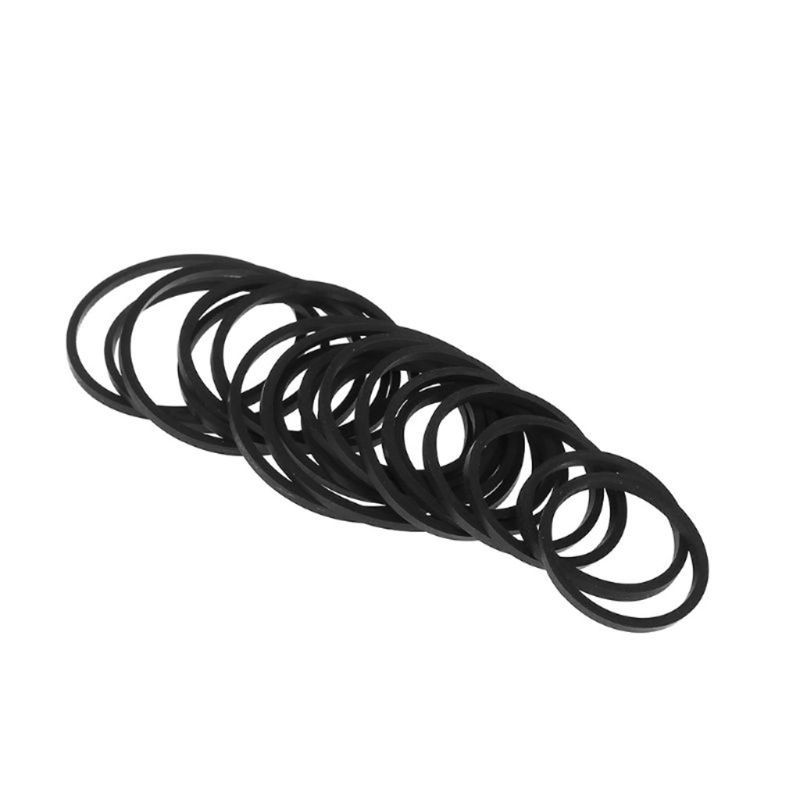 20Pcs 25-170mm Universal Assorted Common Square Rubber Belts