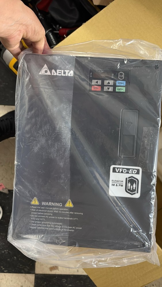 Delta VFD110ED23S AC Drive | 15HP 230V | VFD-ED Series Variable Frequency Drive