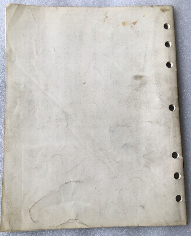 1981 Snap-On Tools Dealer net PRICE LIST Snap On tool