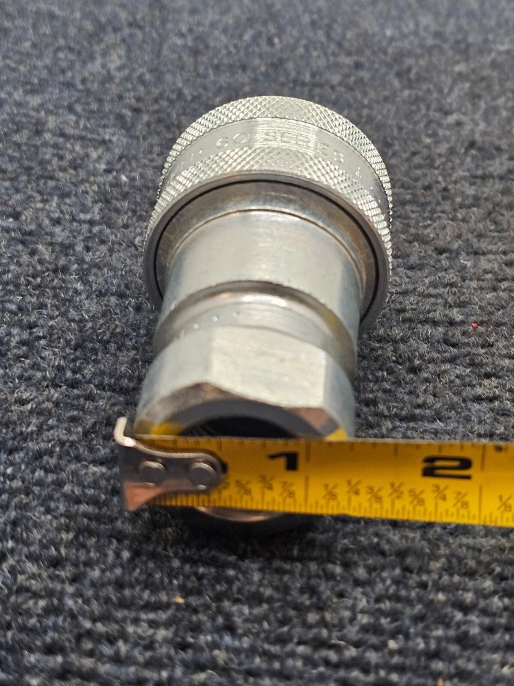 Parker H4-62 60 Series Quick Release Coupler, 3" Length