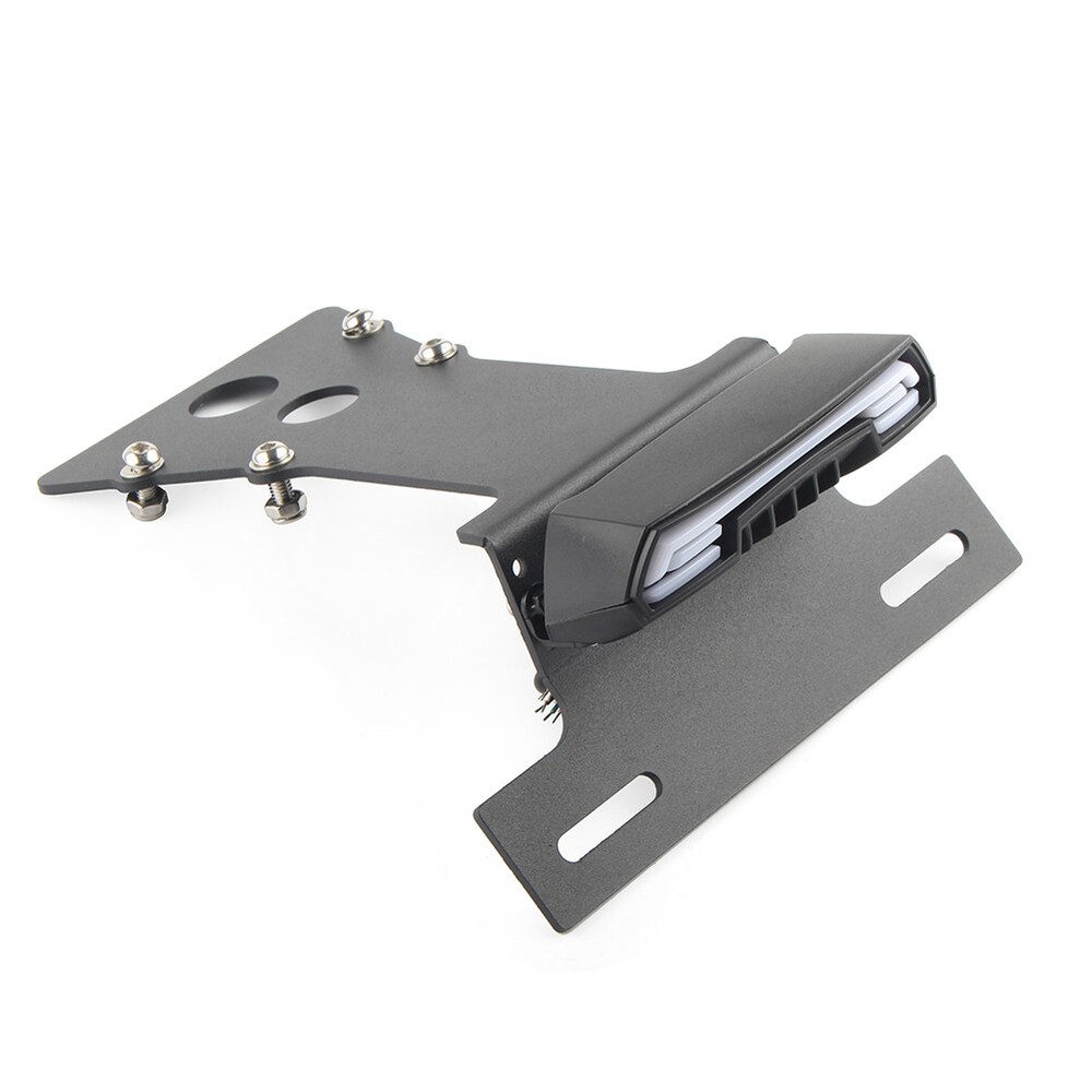 License Plate Holder Frame Mounting Bracket LED Light for Yamaha XSR900 2014-21