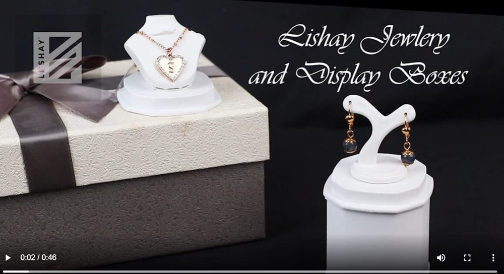 Li'Shay Small Necklace Box Jewelry Gift Box Case