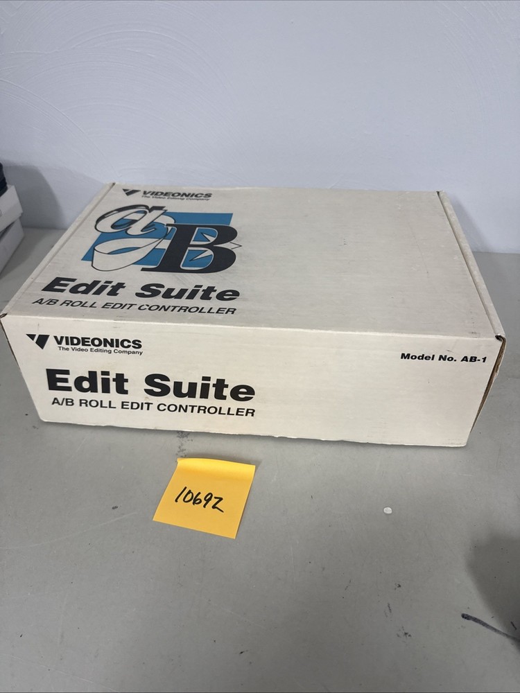 Videonics Model AB-1 in Original Box Edit Suite A/B Roll Edit Controller