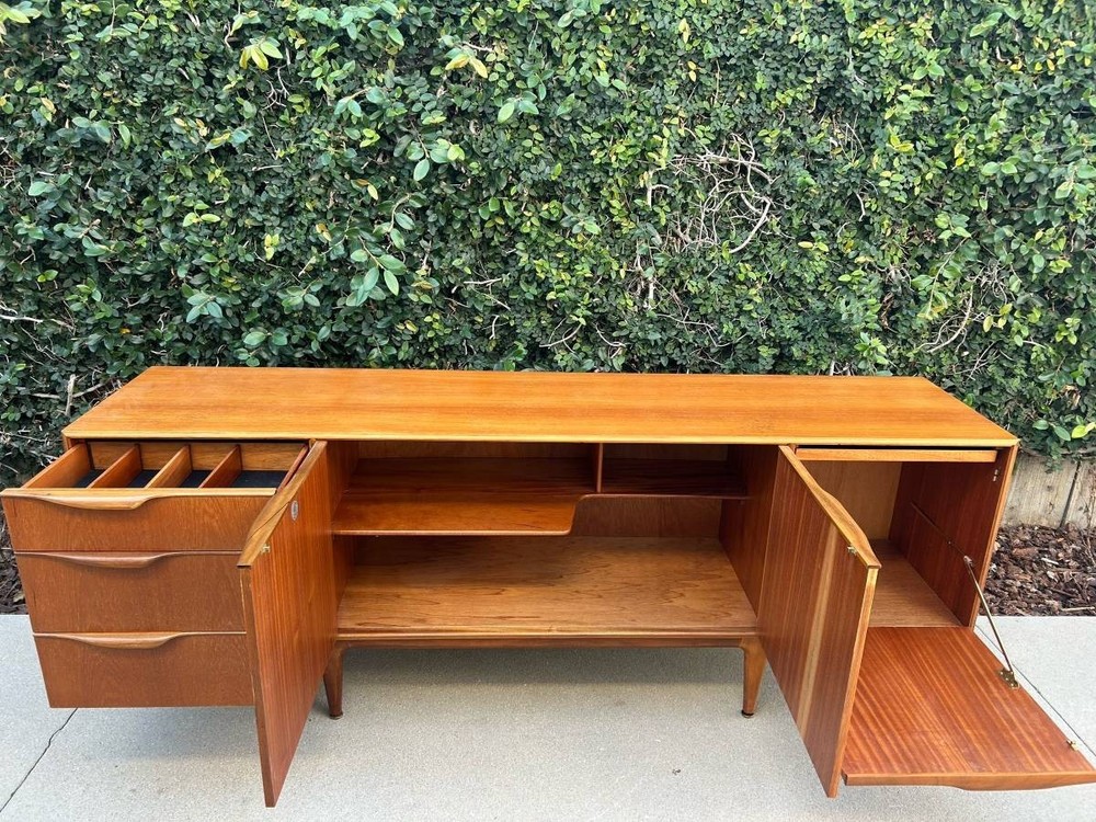1960s Mid Century Modern Teak McIntosh Credenza/Sideboard