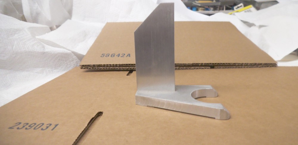 Custom Aluminum stand for Starrett 674 indicator mounting bracket