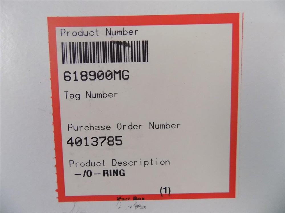 FLOWSERVE 618900MG O RING