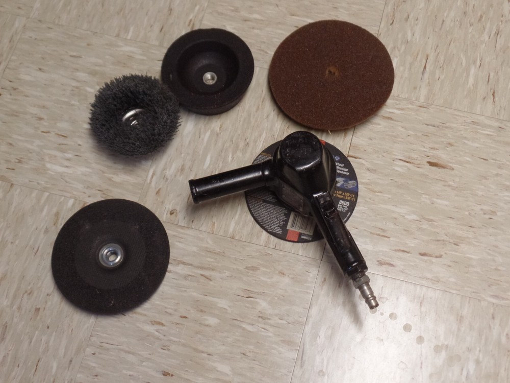 Ingersoll Rand air angle grinder