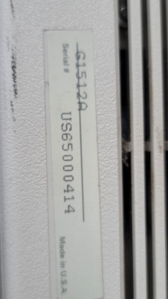 HP HEWLETT PACKAR G1512A GC AutoSampler Controller