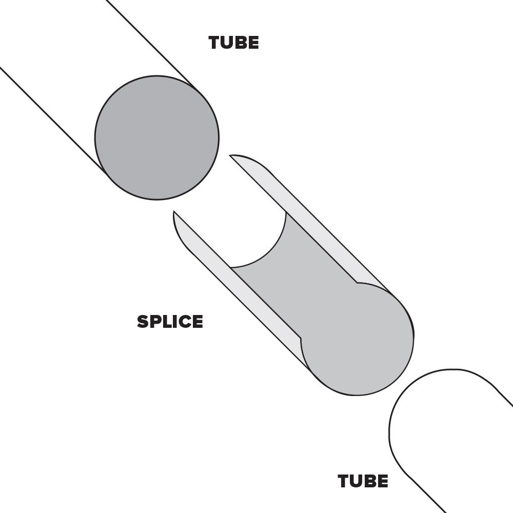 Internal Splicing Sleeve for 2" OD Tubing - SS