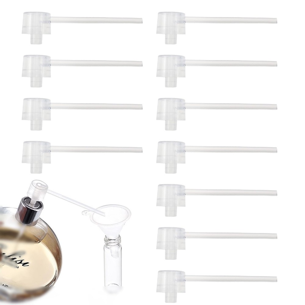Arvintas 30 PCS Mini Perfume Refillable Bottle Pump Transfer Tool Transparent