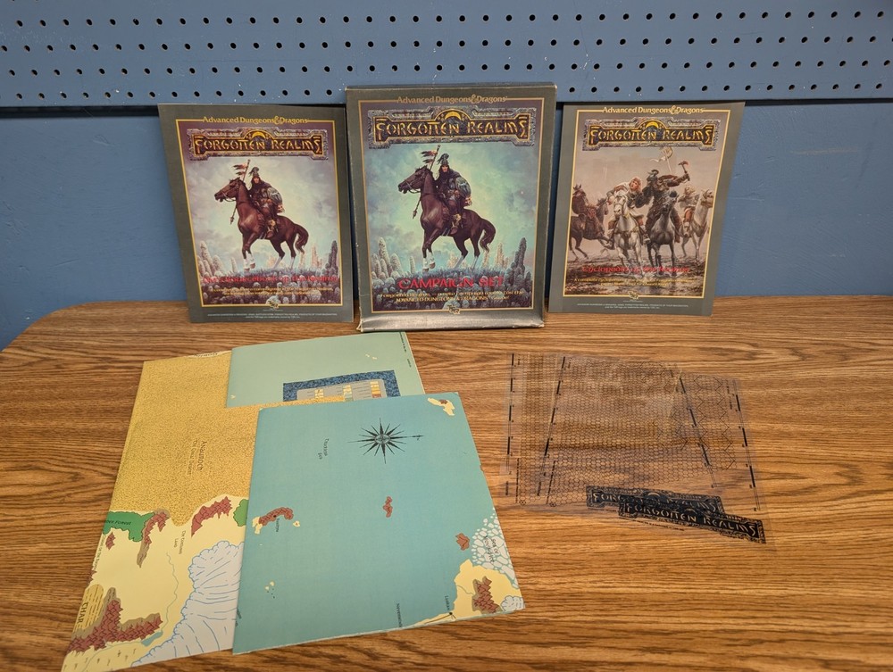 AD&D Forgotten Realms Campaign Box Set Complete | 1031 | TSR 1987