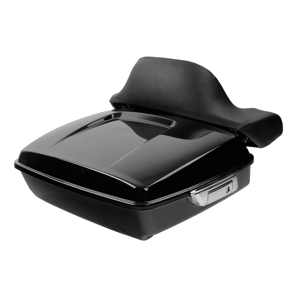Chopped Trunk Backrest Pad Fit For Harley Touring Models 2014-Up