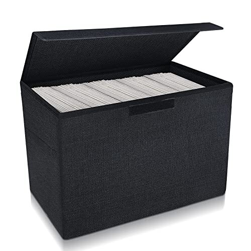 Comic Book Storage Box Collapsible Comic Box Comic Book Box with Handles