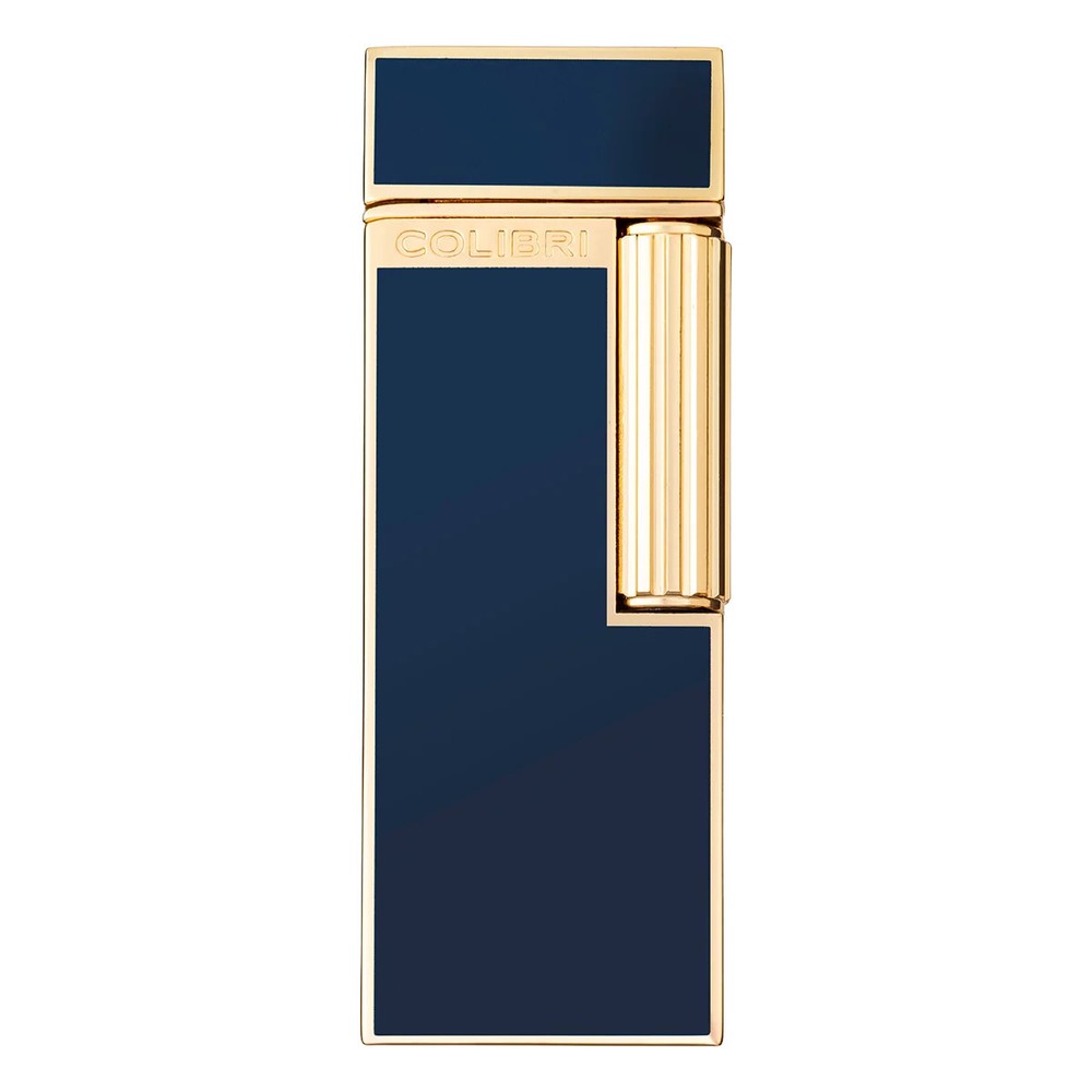 Colibri Cigar Lighter Continental Chrome Patterned