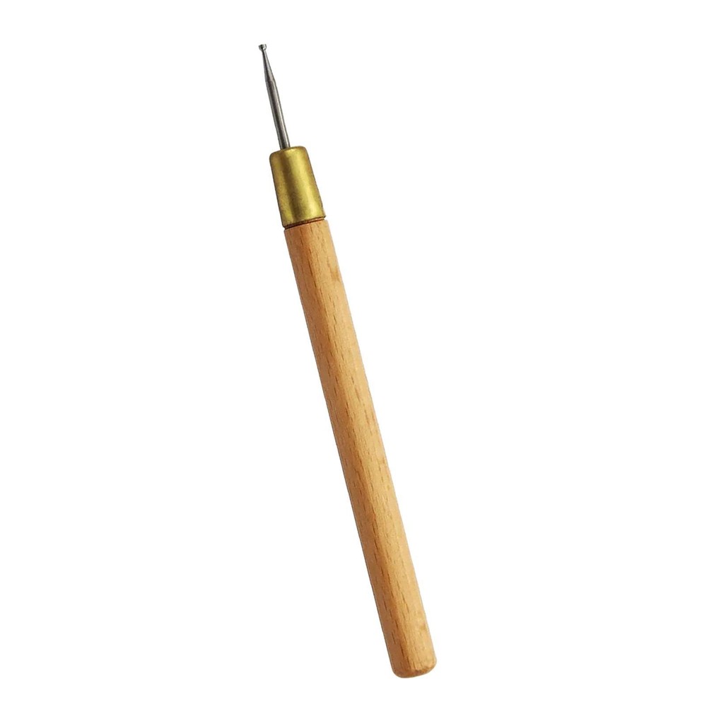 Wire Rounder Round Cup Burr Wooden Handle