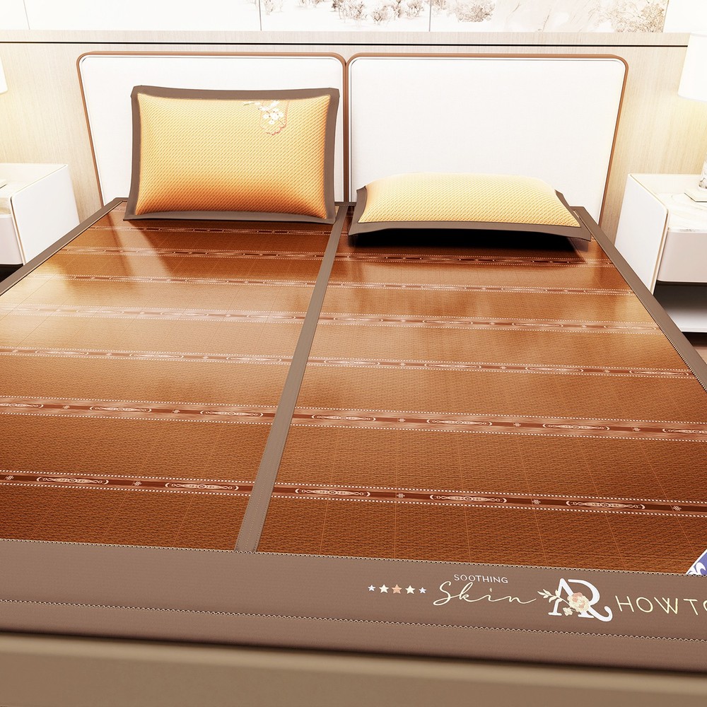 Bamboo Mat Rattan Mat Folding Bed Mat For Summer Cool Feeling 凉席 竹席 藤席 无毛刺