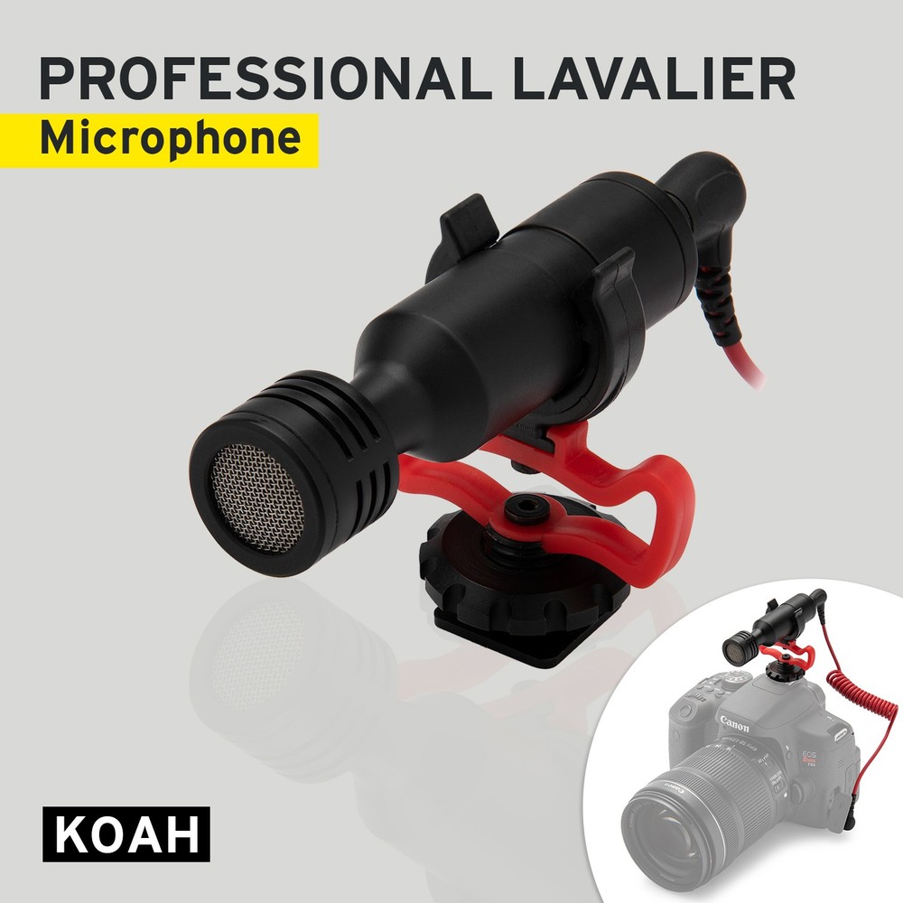 Koah Simah Condenser Microphone for Digital Cameras