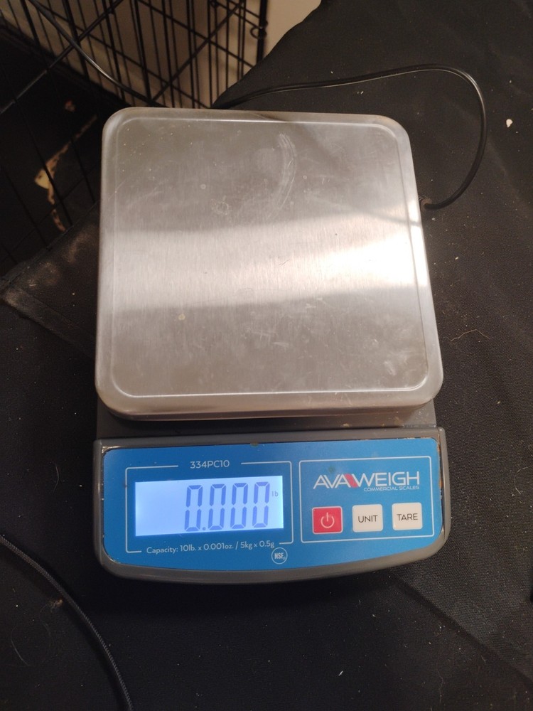 Ava Weigh Commercial Scale/Digital Portion Control Scale/10lb/In Original Box