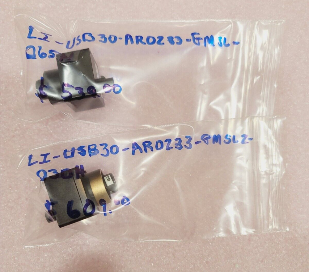 Lot of 2 Leopard Imaging Camera (see description for model)