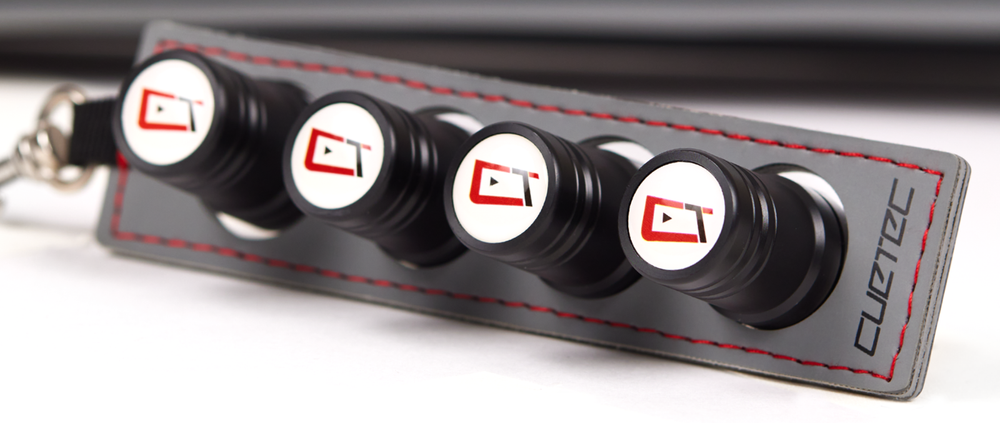 Cuetec 2x4 Gray Pro Line Hard Cue Case