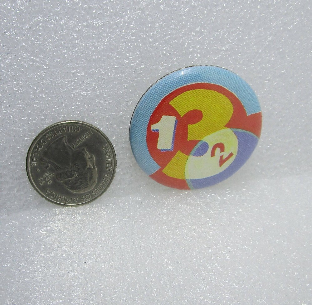 1 2 3 Button Pin