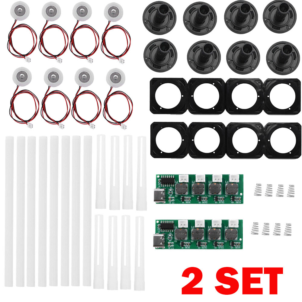Type C Humidifier DIY Kit Ultrasonic Mist Maker Driver Circuit Board 4-Atomizer
