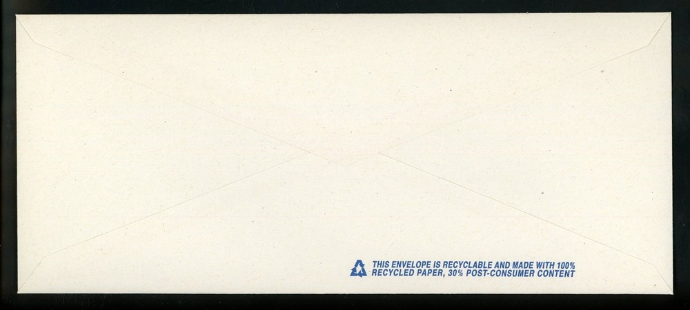US Postal Stationery UO91 Mint Official Mail Envelope Entire 37c 2002 Type I