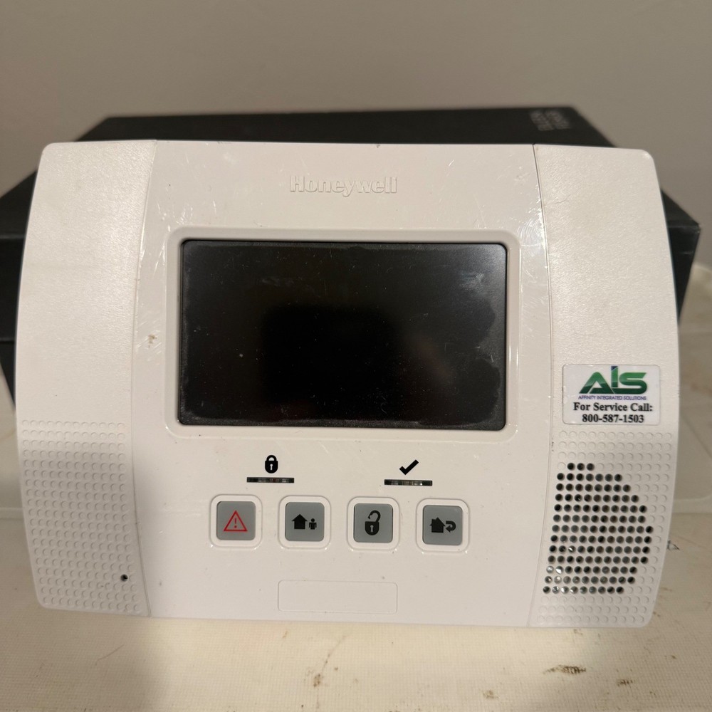 Honeywell LYNX Touch L5000 Home Security Alarm Control Panel White Good
