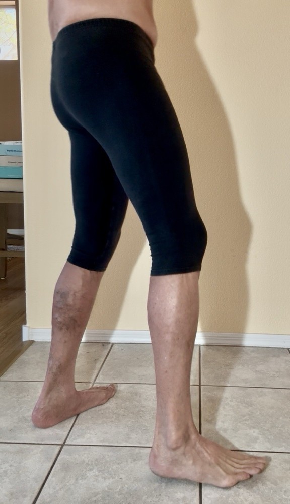 Cotton Spandex Tights 3/4 Legs Medium - Soft, Thin & Stretchy!