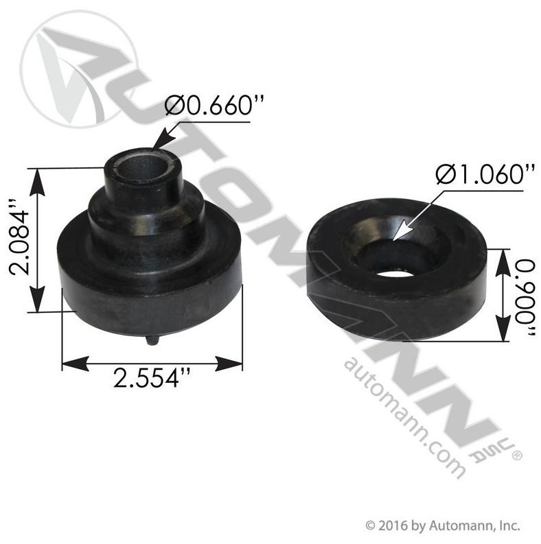 Peterbilt 379 Poly Motor Mount