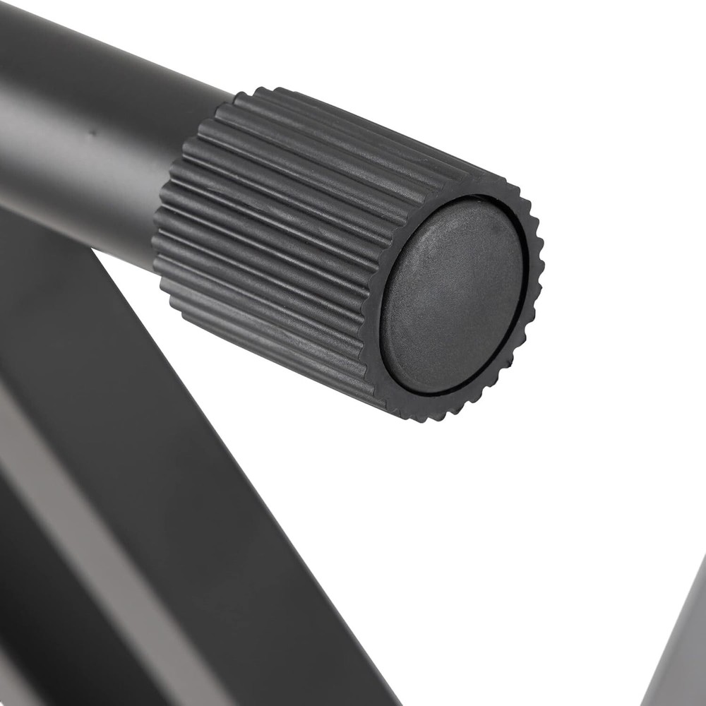 Sturdy Adjustable X-Frame Keyboard Stand - Black Aluminum Performance Gear