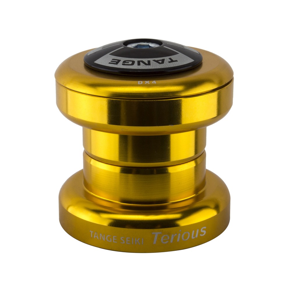 TANGE 1 1/8" Threadless Terious DX4 headset GOLD