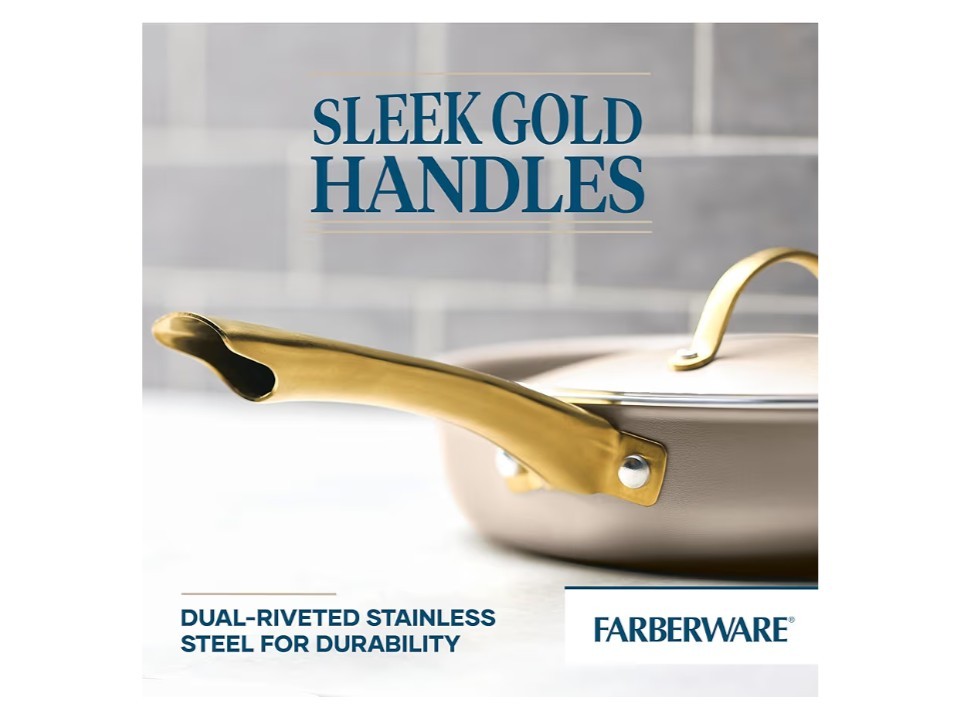 Farberware Radiant 2.75qt Nonstick Covered Saute Pan