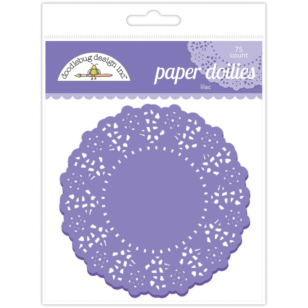 Doodlebug Doilies 4.5" 75/Pkg Lilac